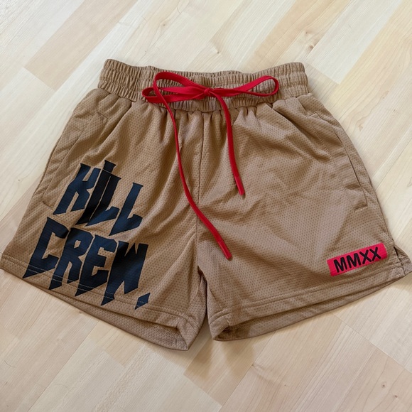 Kill Crew Muay Thai Mid Shorts Mid Thigh - Picture 1 of 4